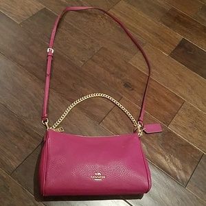 Coach Magenta Crossbody Purse